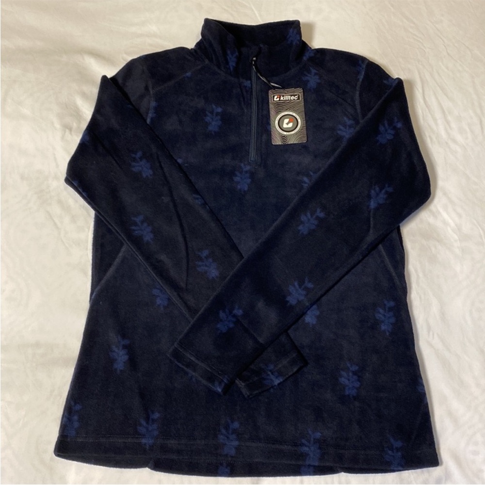 NWT Killtec Microfleece 1/4 Zip-Neck Pullover Jacket - Picture 6 of 15